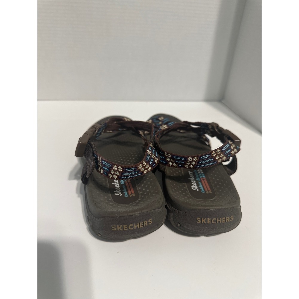 Skechers Outdoor Lifestyle Sandals Brown Strappy Comfort Walking Size‎ 7 - Picture 3 of 7